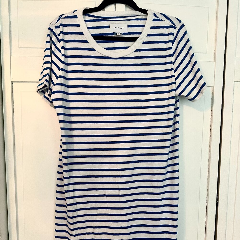 Current/Elliott Striped T-Shirt Dress, Size 3 (M/L)